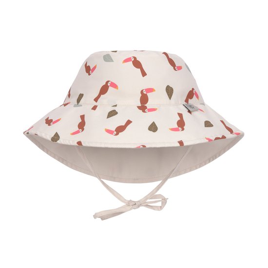 Chapeau anti-UV réversible Toucan écru 19-36 mois de Lässig