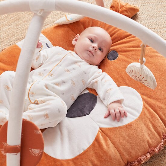 Babou & Kendi Tapis d'éveil en Veloudoux Babou  de Noukies Babou & Kendi Tapis d'éveil en Veloudoux Babou  de Noukies