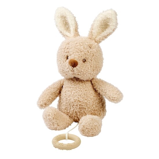 Teddy Peluche bébé lapin musical Beige 25 cm de Nattou Teddy Peluche bébé lapin musical Beige 25 cm de Nattou