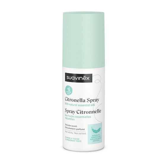 Spray anti-moustiques citronnelle  100 ml de Suavinex