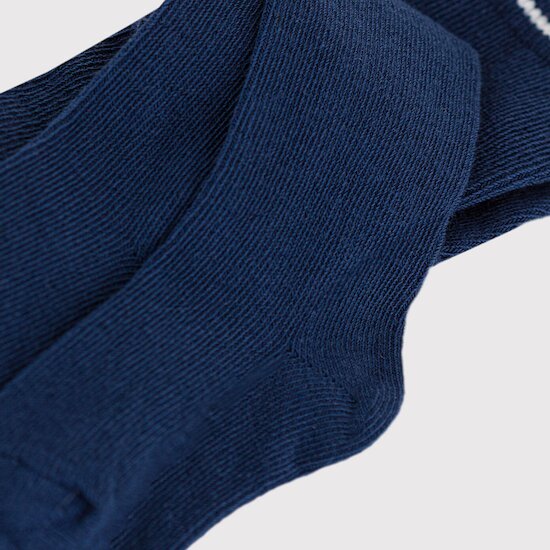 Collant uni en jersey Bleu Marine 15/18 de Petit Bateau