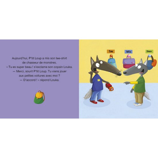 P'tit Loup veut être le chef   de AUZOU