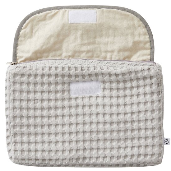 Pochette imperméable en coton gaufré Nuage  de BB&Co Pochette imperméable en coton gaufré Nuage  de BB&Co