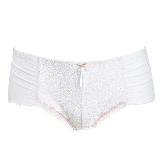 Shorty Iris Blanc L de Cache Coeur