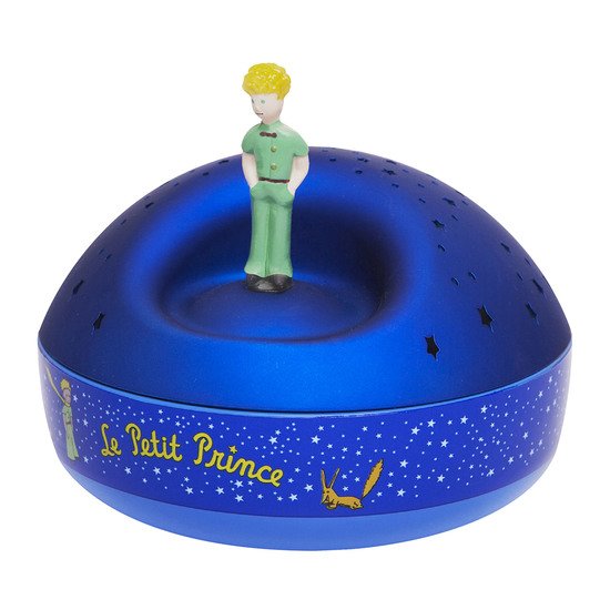 Projecteur étoiles musical Petit Prince Bleu  de Trousselier