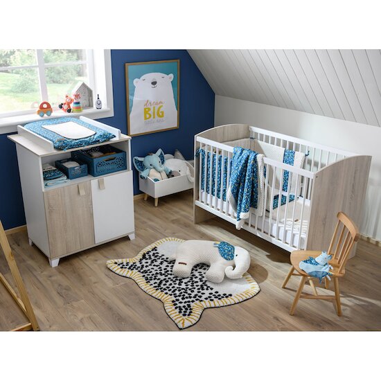 Paulin commode 2 portes + 1 niche   de Sauthon Baby's Sweet Home Paulin commode 2 portes + 1 niche   de Sauthon Baby's Sweet Home