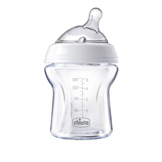 Biberon En Verre Natural Comfort Transparent 130 Ml De Bebe Confort Biberons Verre Aubert