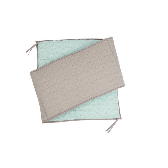 Oden tour de lit matelassé