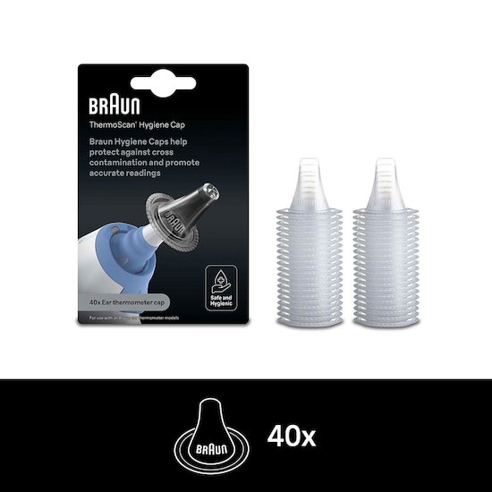 ThermoScan® Hygiene Caps - LF40   de Braun ThermoScan® Hygiene Caps - LF40   de Braun