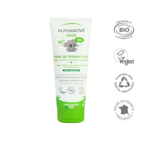 Crème de liniment bio   de Alphanova bébé