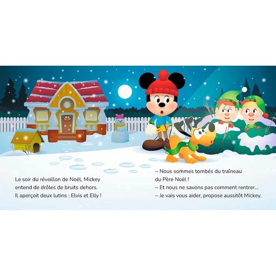 Disney - Mes Premières Histoires - Mickey aide les lutins   de Hachette Jeunesse Disney