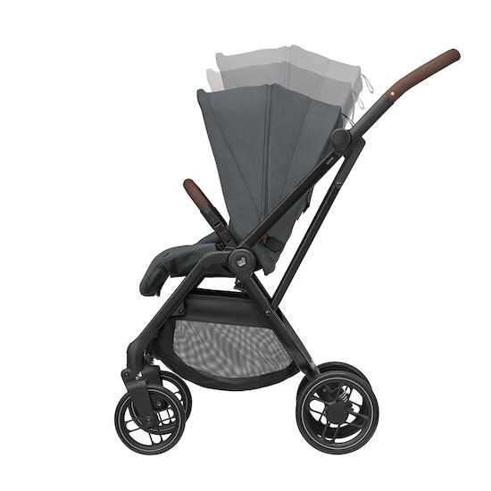 Poussette Leona 2 Twillic Graphite Châssis Noir  de Maxi-Cosi Poussette Leona 2 Twillic Graphite Châssis Noir  de Maxi-Cosi