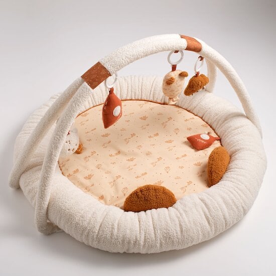 Orsino Tapis d'éveil Vanille / Camel  de Sauthon Baby Déco