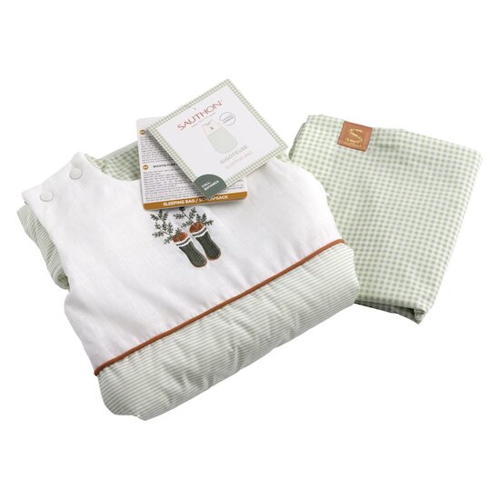Botanica Gigoteuse Ouatinée à rayures 0-6 mois de Sauthon Baby Déco Botanica Gigoteuse Ouatinée à rayures 0-6 mois de Sauthon Baby Déco
