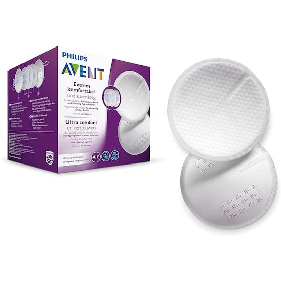 Lot 2 tétines Natural 2.0 débit variable 3 mois + de Philips AVENT, Philips  AVENT : Aubert