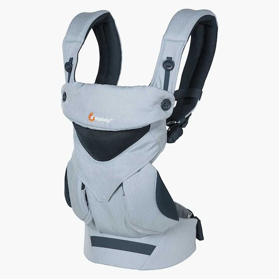 Porte bébé 360 4 positions Cool Air Mesh Bleu Chambray  de Ergobaby
