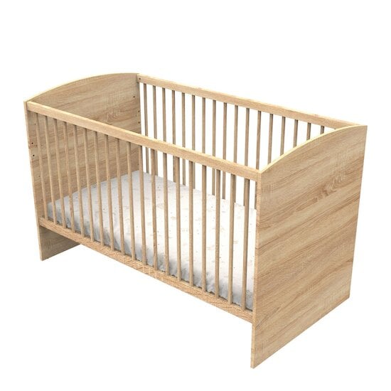 Azur Little Big Bed Chêne doré 70 x 140 cm de Sauthon Baby's Sweet Home