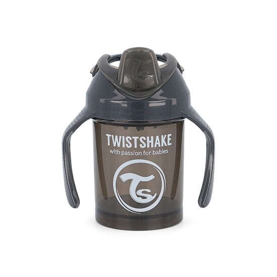 Tasse d'apprentissage Mini Cup Noir 230 ml de Twistshake