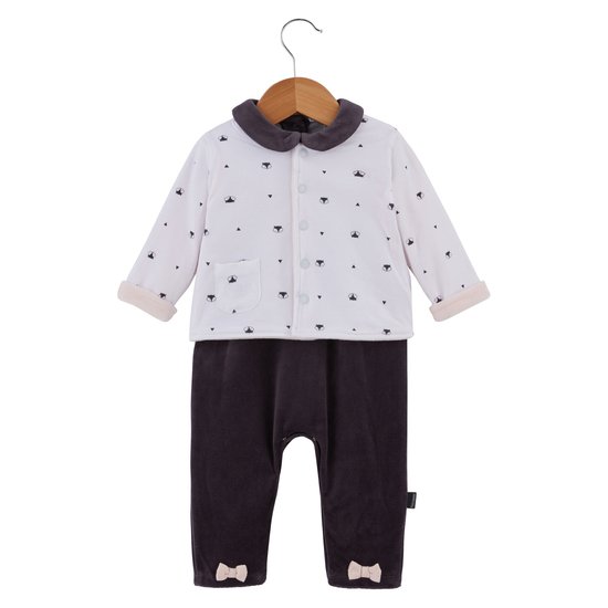 Salopette + haut collection Little Fox