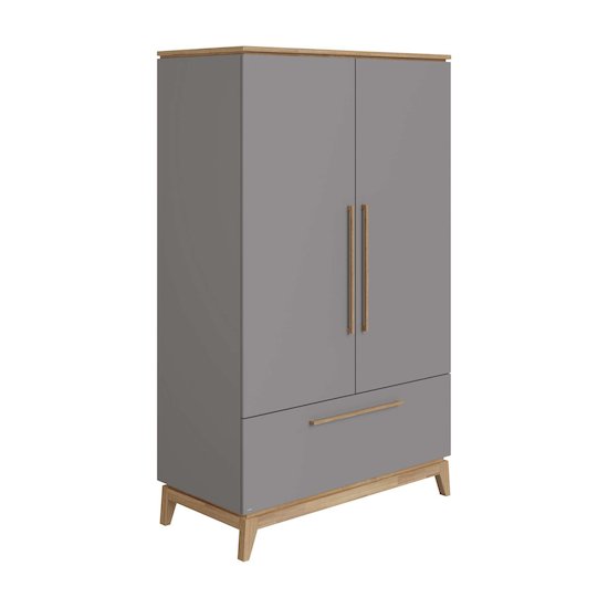 Sten armoire 2 portes Gris ardoise  de Paidi