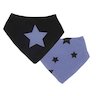 Lot de 2 bavoirs bandana