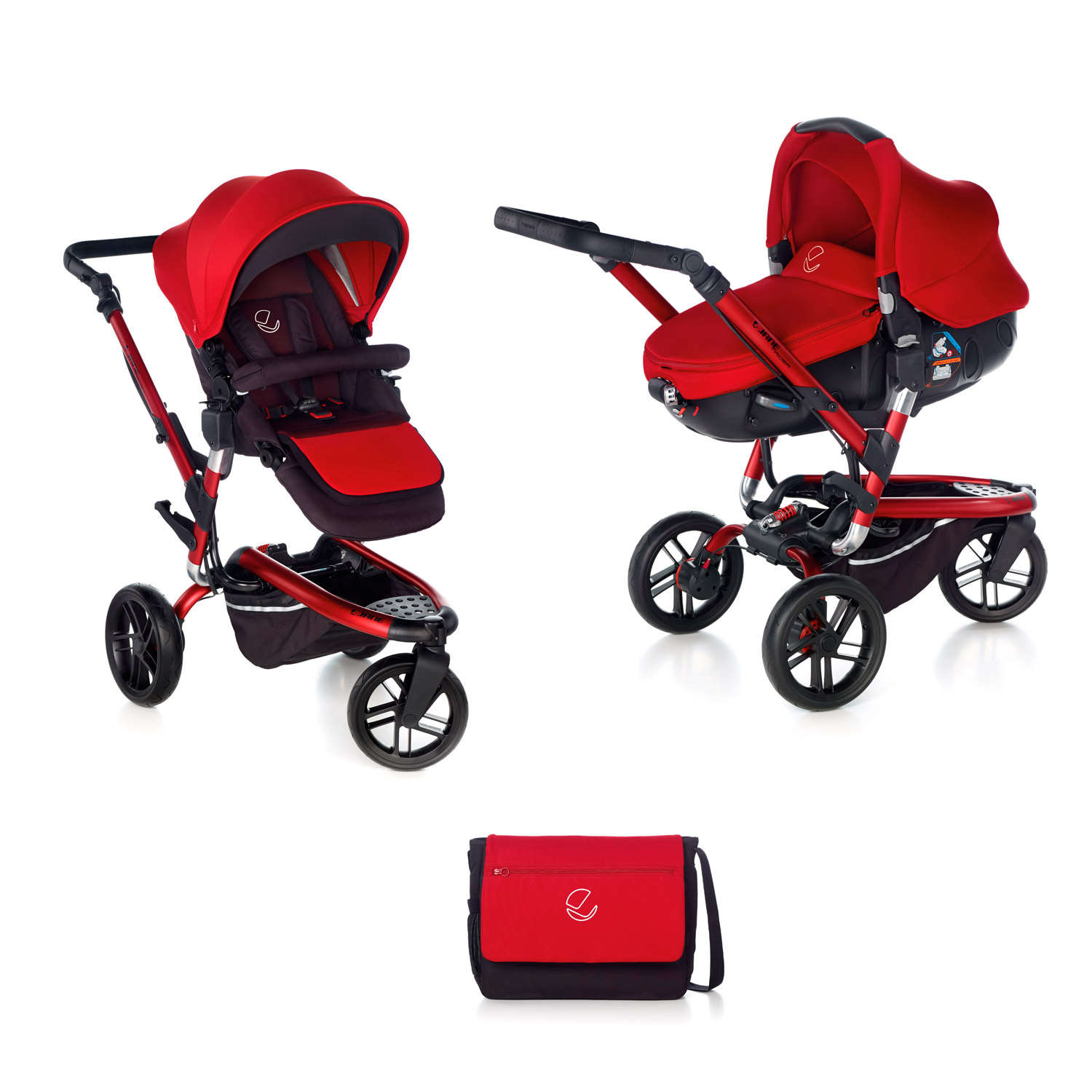 Poussette Trider Matrix Light 2 Red Being de Jane
