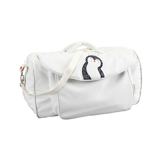 Pingeouin Sac De Voyage Blanc De Nougatine Sacs Bebe Aubert Baby 00
