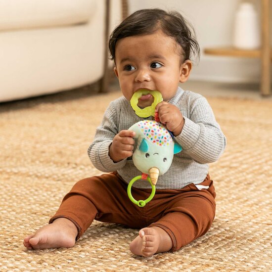 Peluche d'activités nomade Licorne  de Infantino