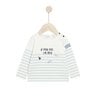 Bleu Château Tee-shirt manche longues