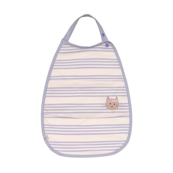 Tiny Team Bavoirs avec poche Chat  de Lässig