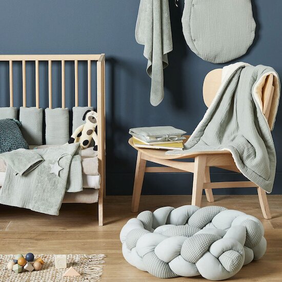 Tresse décorative ouatinée Vert de gris  de BB&Co