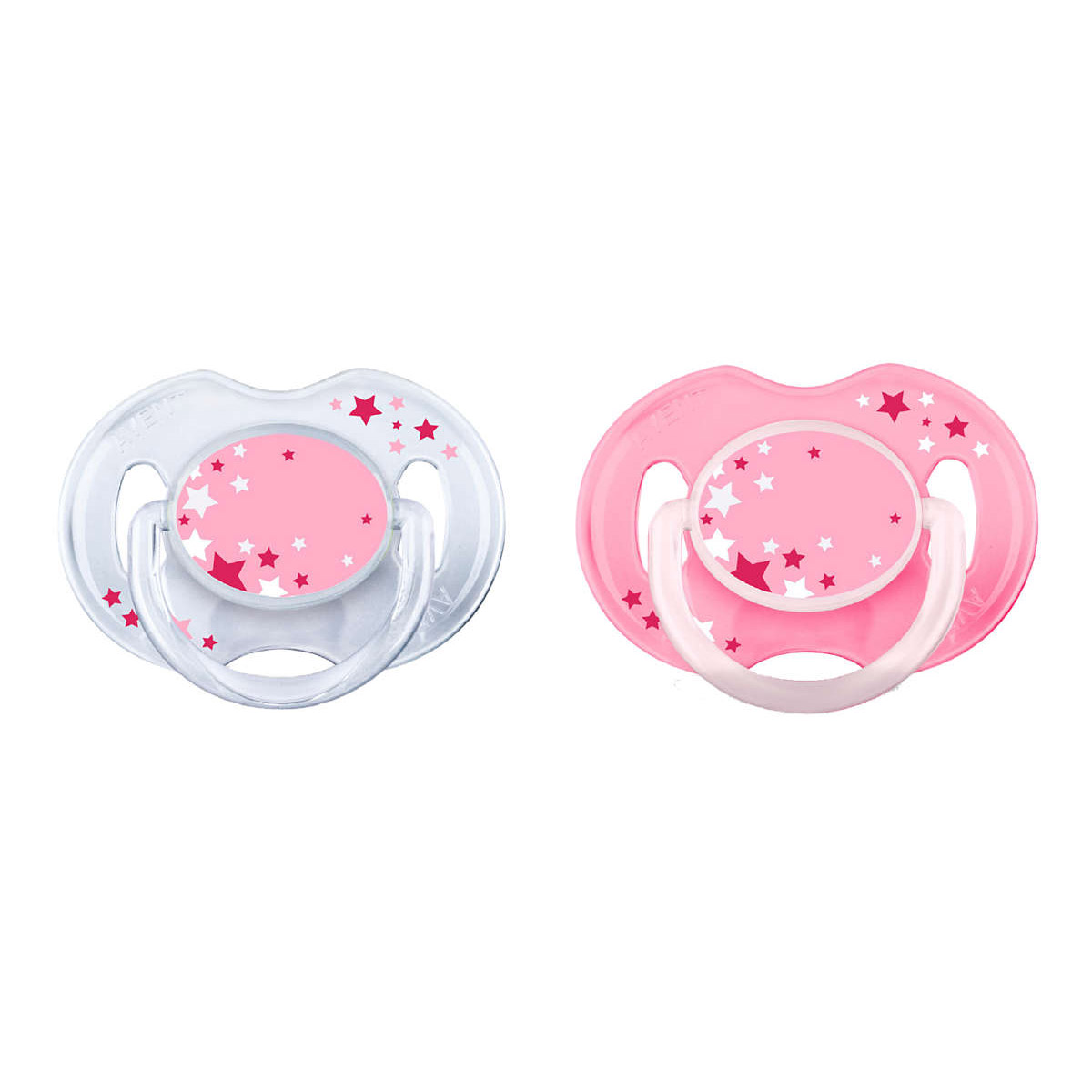 Sucette Nuit X2 Rose Blanc 0 6 Mois De Philips Avent Sucettes Aubert Sucette Nuit X2 Rose Blanc 0 6 Mois De Philips Avent Sucettes Aubert