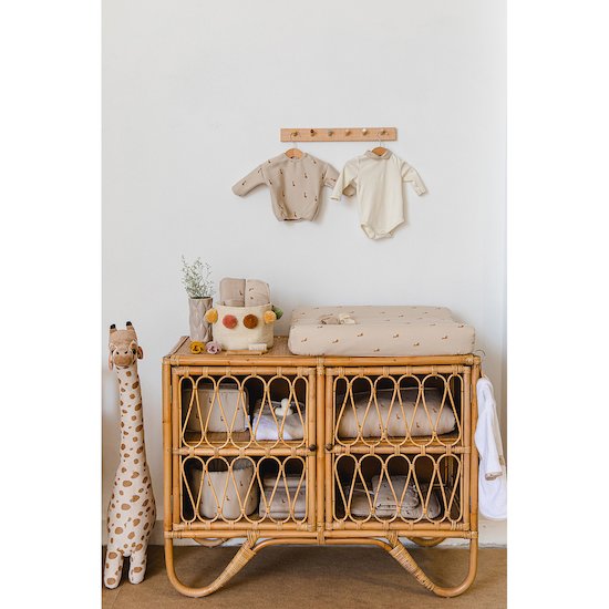 Safari Matelas à langer éponge avec housse  50 x 65 cm de Gloop !