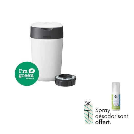 Spray désodorisant offert pour l'achat d'une poubelle à couche Twist & Click   de Tommee Tippee