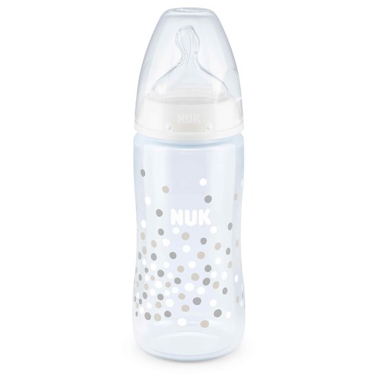 Biberon First Choice+ Temp Control Confettis 300 ml de Nuk