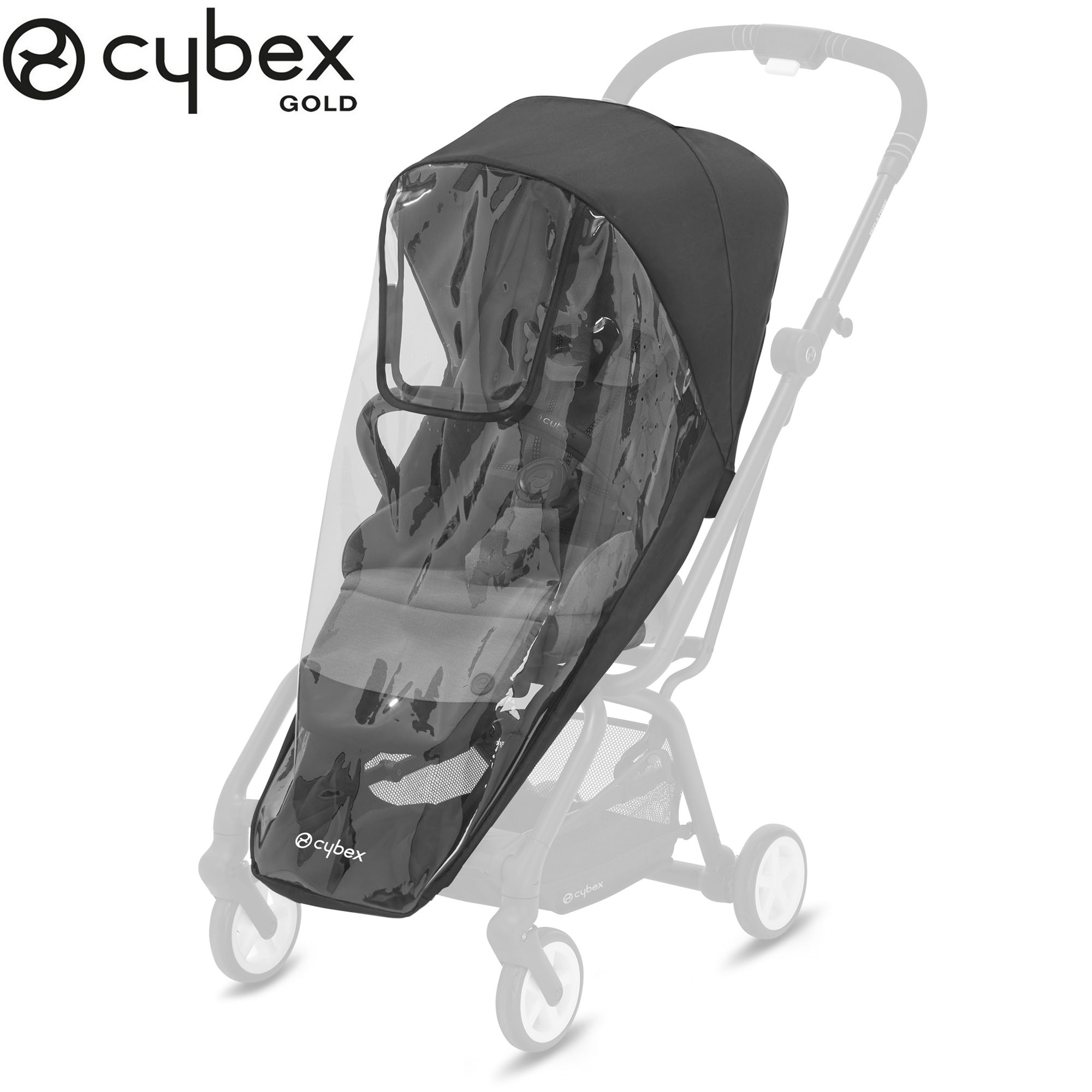 Eezy S Twist habillage pluie Transparent de CYBEX, Habillages