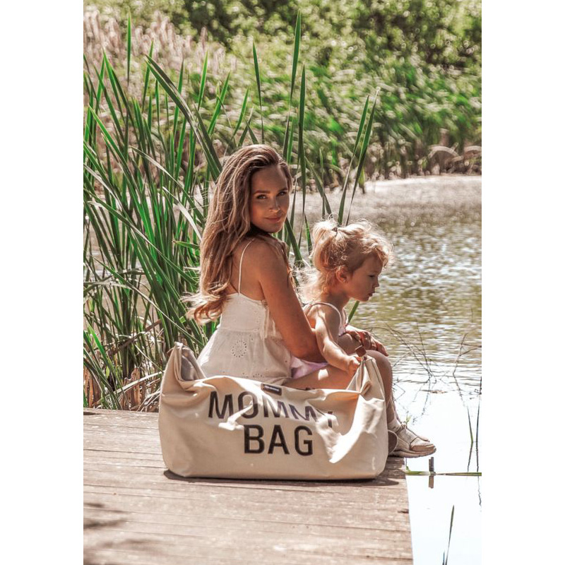 Sac à langer Mommy Bag Blanc Cassé de Childhome, Sacs à langer