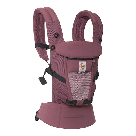 Porte-bébé Adapt Cool Air Mesh bordeaux  de Ergobaby