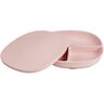 Assiette en silicone avec couvercle