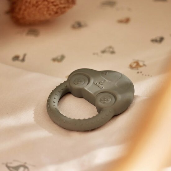 On The Go Anneau de dentition Caoutchouc Bleu  de Jollein