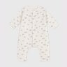 Combinaison ouatinée bébé en coton imprimé pingouins