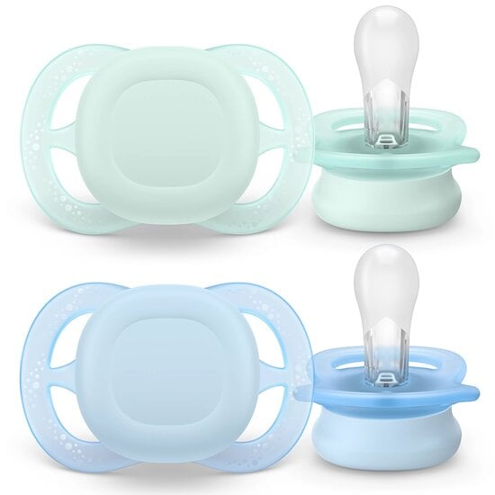 Lot de 2 sucettes ultra start couleurs   de Philips AVENT