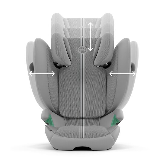 Siège auto Solution G2 i-fix Plus Stone Grey  de CYBEX Siège auto Solution G2 i-fix Plus Stone Grey  de CYBEX