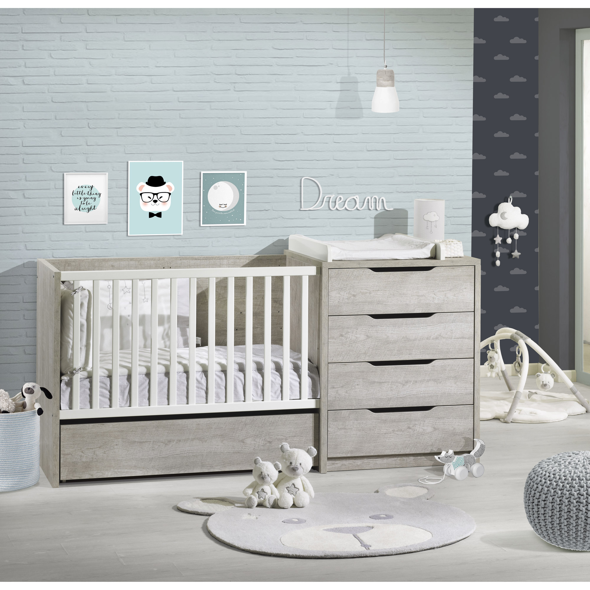Loft Lit Combine Evolutif 60x1 Gris Blanc De Sauthon Baby S Sweet Home Lits 60x1 Evolutifs Aubert Loft Lit Combine Evolutif 60x1 Gris Blanc De Sauthon Baby S Sweet Home Lits 60x1 Evolutifs Aubert