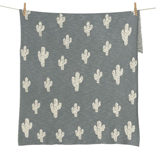 Couverture tricot On the Go XI Cactus 80 x 100 cm de Quax