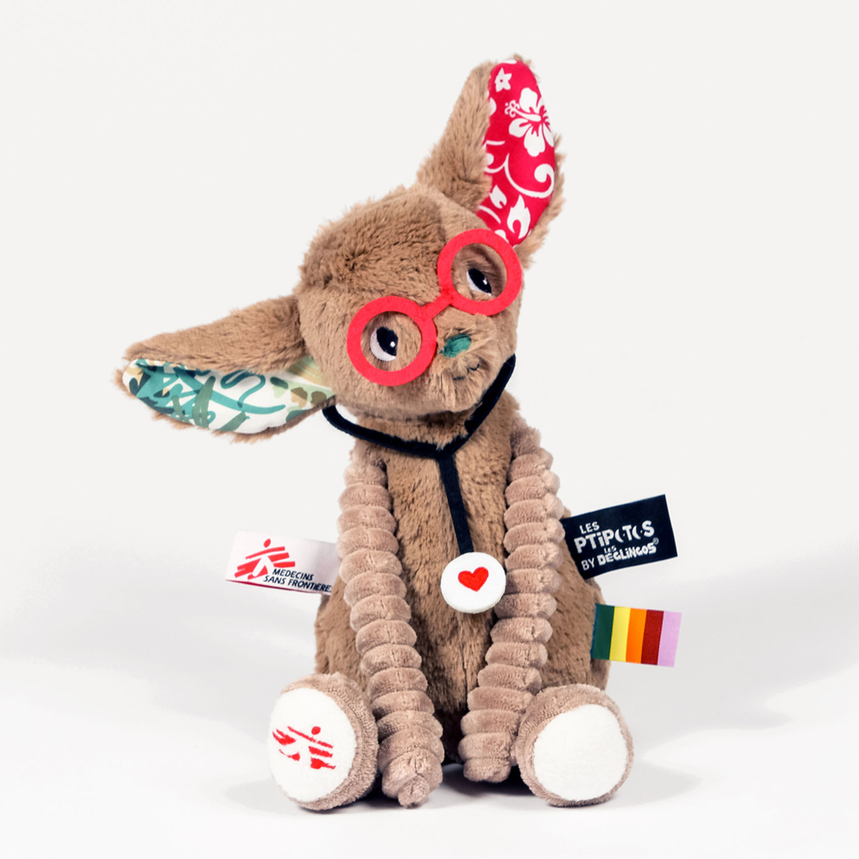 Ptipotos Tamalou Le Fennec Msf De Les Deglingos Peluches Aubert