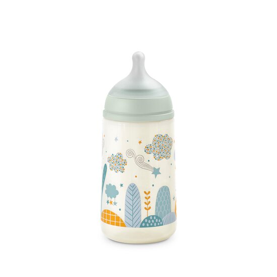 Biberon tétine SX PRO M Dreams Bleu 270 ml de Suavinex Biberon tétine SX PRO M Dreams Bleu 270 ml de Suavinex