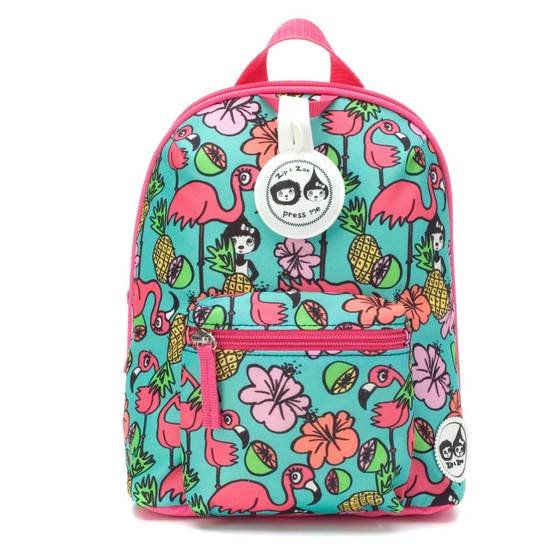 Mini backpack Zip&Zoé Flamingo 0-3 ans de Babymel