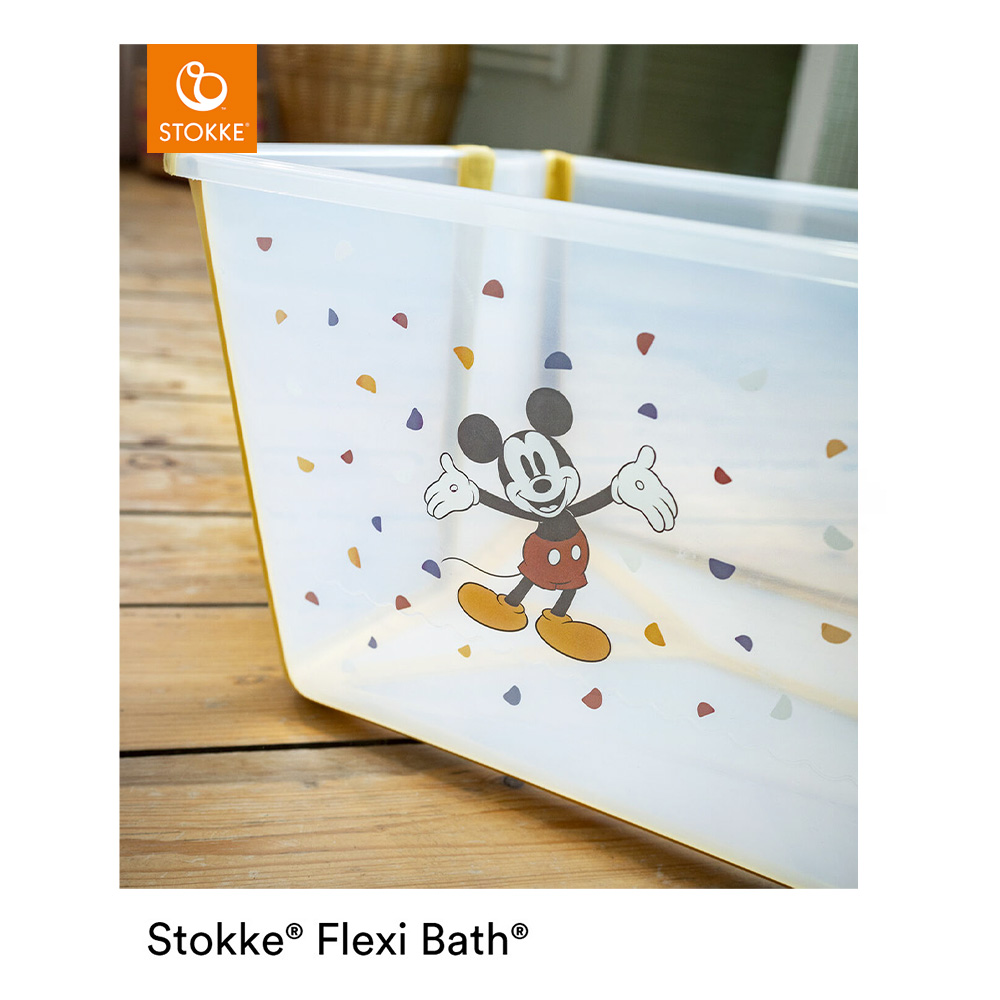 Baignoire Flexi Bath™ XL Mickey Celebration de Stokke®, Baignoires : Aubert  Belgique