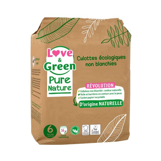 Pure Nature Culottes écologique  T6 de Love & Green
